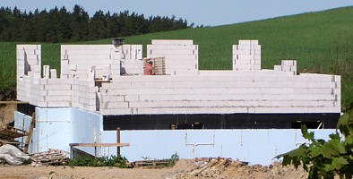 budowa domu Babci i Dziadka z 11 maja 2009